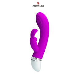 Vibromasseur Rabbit Christ Pretty Love - 2 moteurs oscillants