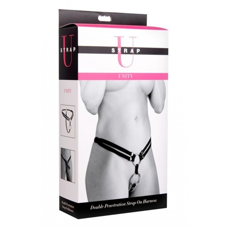 Gode-ceinture creux 20 cm