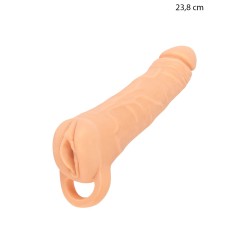 Masturbateur et extension de pénis 23,8 cm - Nature Skin