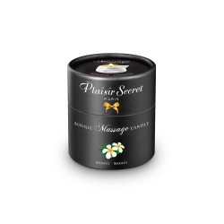 Bougie de massage gourmande Monoi - Plaisir secret