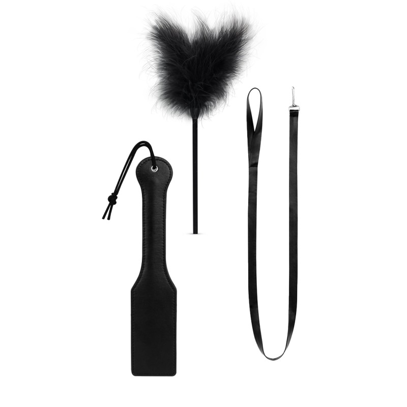 Coffret BDSM Black Fantasy 10 accessoires - Bedroom Fantasies