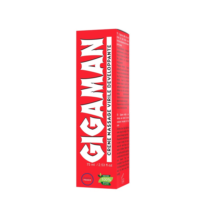 Crème virile développante Gigaman