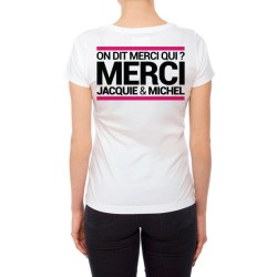Tee-shirt J&M blanc - spécial femme