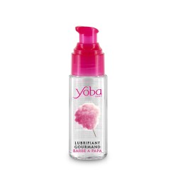 Lubrifiant parfumé barbe à papa 50ml - Yoba