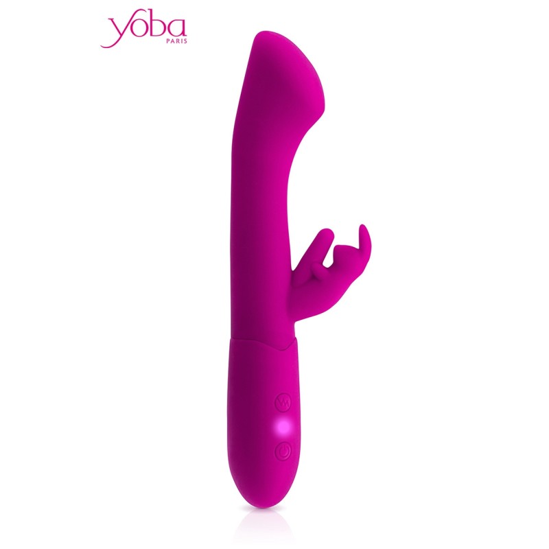 Vibromasseur rabbit Bella Yoba - 10 vitesses silicone premium
