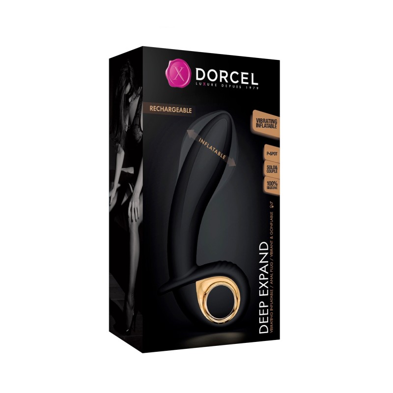 Vibromasseur gonflable Deep Expand Dorcel - 10 vitesses