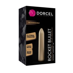 Rocket Bullet Gold Dorcel – mini vibro clitoridien rechargeable