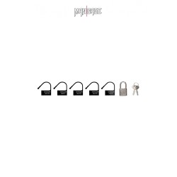 6 Cadenas noir - Mancage
