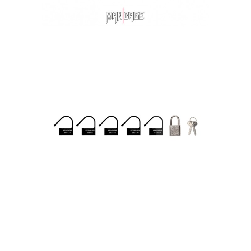 6 Cadenas noir - Mancage