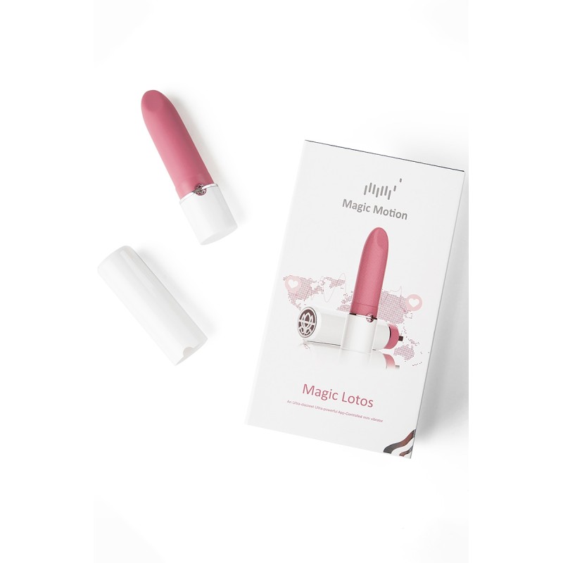 Magic Lotos vibromasseur connecté rouge à lèvres Magic Motion