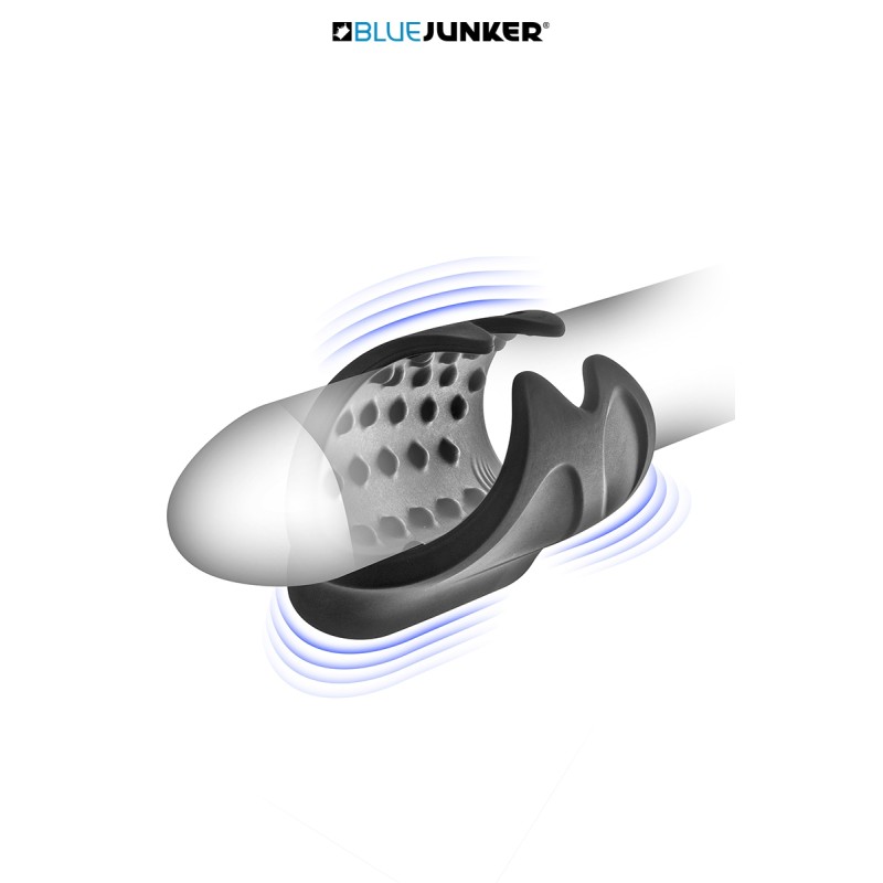 Masturbateur vibrant automatique avec ergots - Blue Junker