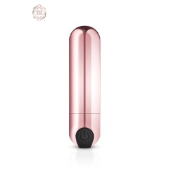 Mini Vibro Bullet Rosy Gold - Stimulateur Clitoridien 10 Modes Ultra Compact