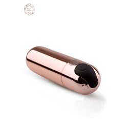 Mini Vibro Bullet Rosy Gold - Stimulateur Clitoridien 10 Modes Ultra Compact