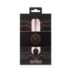 Mini Vibro Bullet Rosy Gold - Stimulateur Clitoridien 10 Modes Ultra Compact