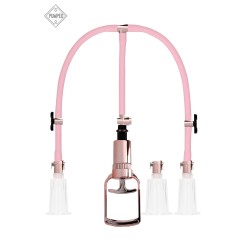Pompe clitoris et tétons Large Pumped – Rose Gold