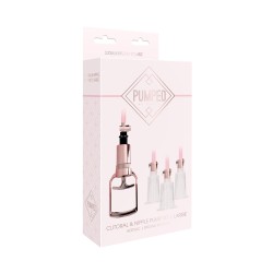 Pompe clitoris et tétons Large Pumped – Rose Gold