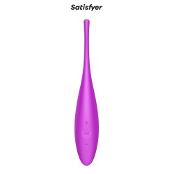 Satisfyer Twirling Joy fuchsia - stimulateur connecté