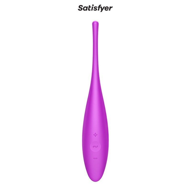Satisfyer Twirling Joy fuchsia - stimulateur connecté