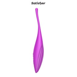 Satisfyer Twirling Joy fuchsia - stimulateur connecté