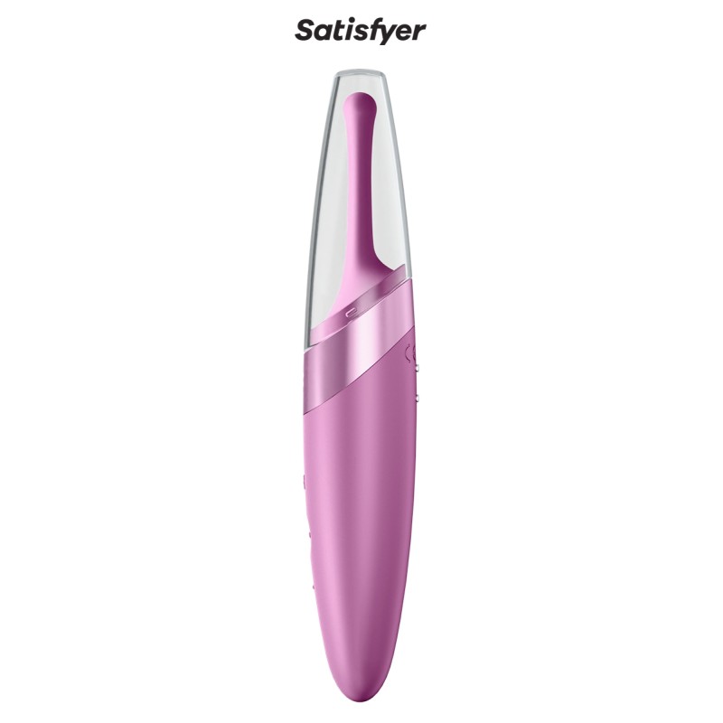 Satisfyer Twirling Delight Framboise - stimulateur vibrant