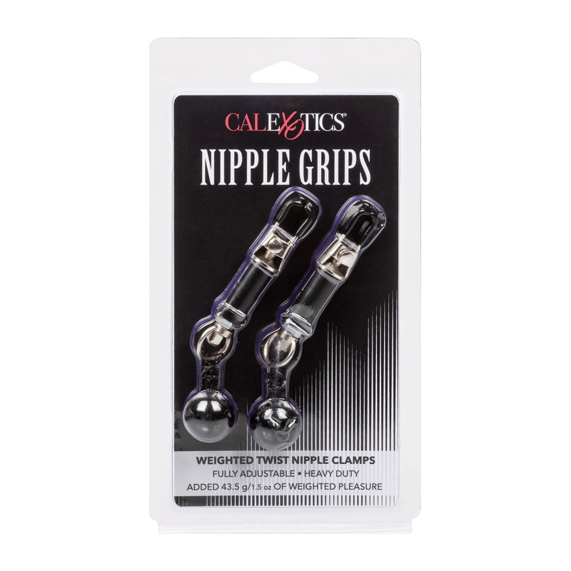 Pinces à tétons avec poids - Calexotics