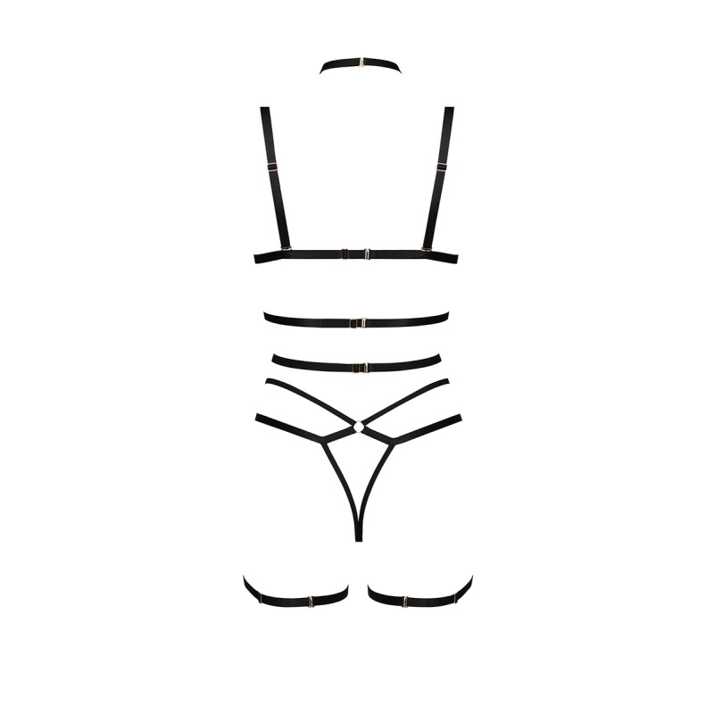 Ensemble harnais et lingerie Cozmo