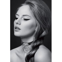Collier Fetish avec double anneau - Bijoux pour Toi