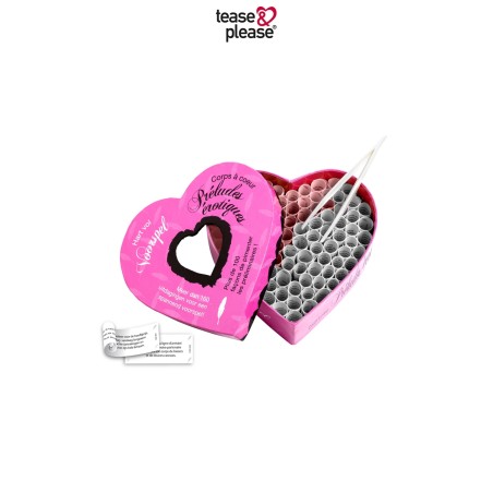 Sucette pénis à la cerise avec effet chauffant épicé