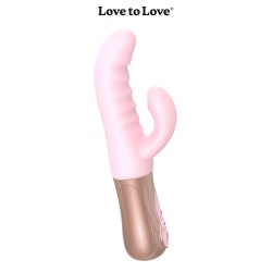 Vibro Rabbit Sassy Bunny rose Love to Love - double stimulation