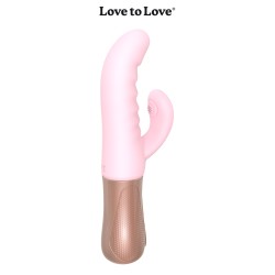 Vibro Rabbit Sassy Bunny rose Love to Love - double stimulation