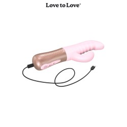Vibro Rabbit Sassy Bunny rose Love to Love - double stimulation