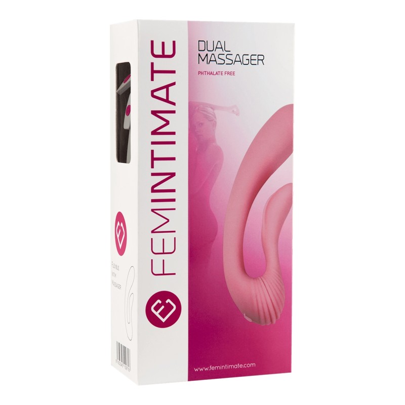 Vibro Dual Massager Femintimate – flexible et rechargeable