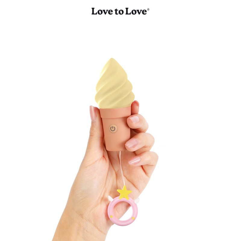 Stimulateur clitoridien Cand'Ice Vanilla Pop - Love to Love