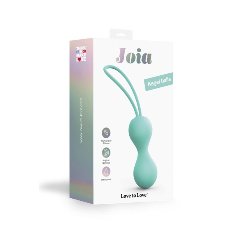 Boules de Geisha Joia Mint Love to Love - Silicone Kegel