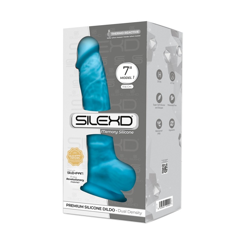 Gode The Original Model 1 bleu 17,5cm - SilexD