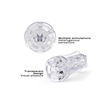 Culotte ouverte en résille noire