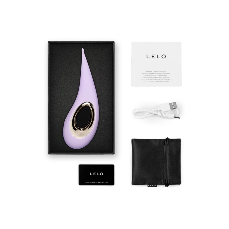 Lelo Dot violet - Stimulateur clitoridien Infinity Loop avec 8 modes de vibration