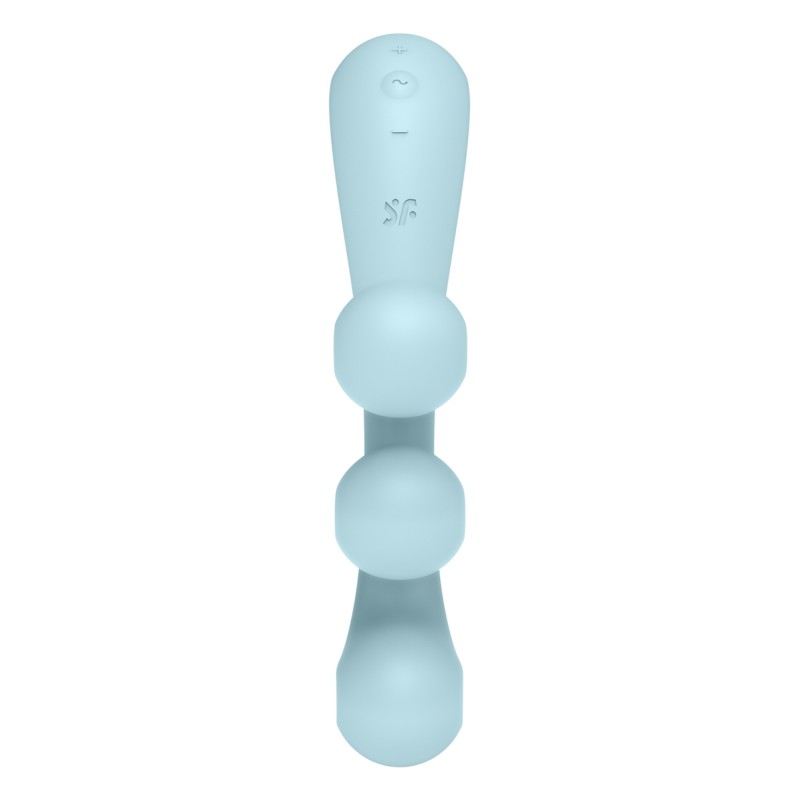 Satisfyer Tri Ball 2 bleu – multi-vibromasseur triple stimulation