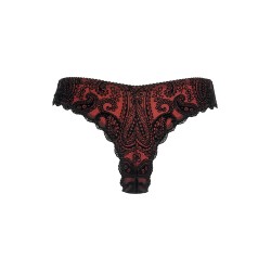 String rouge et noir V-10048 - Axami