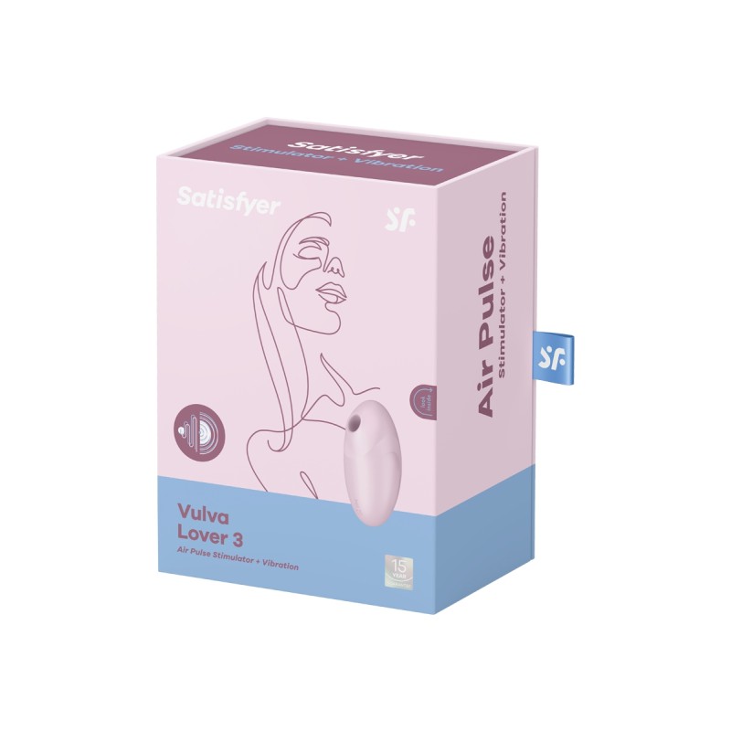 Double stimulateur Vulva lover 3 Rose - Satisfyer