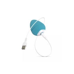 Mini vibro Carla Cala Azul - 10 modes vibration, silicone doux
