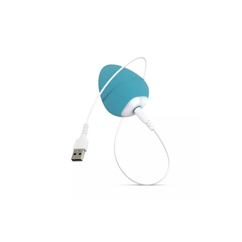 Mini vibro Carla Cala Azul - 10 modes vibration, silicone doux