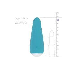 Mini vibro Julia Cala Azul rechargeable et étanche