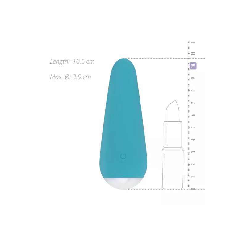 Mini vibro Julia Cala Azul rechargeable et étanche