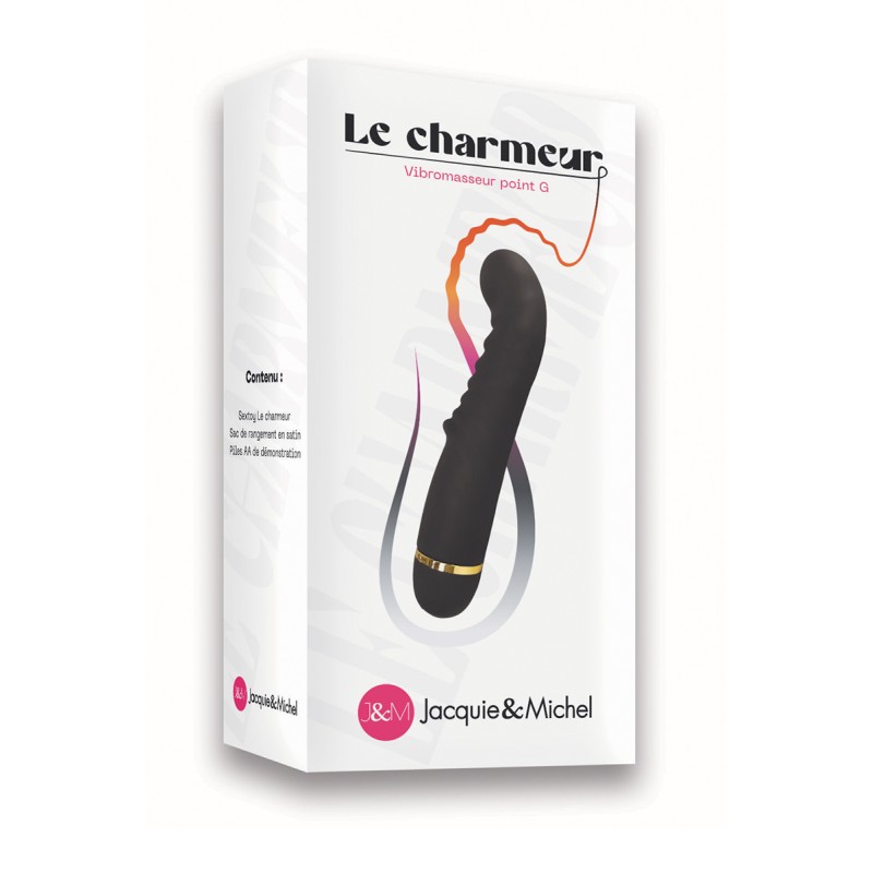 Vibromasseur Le Charmeur Jacquie et Michel - Point G