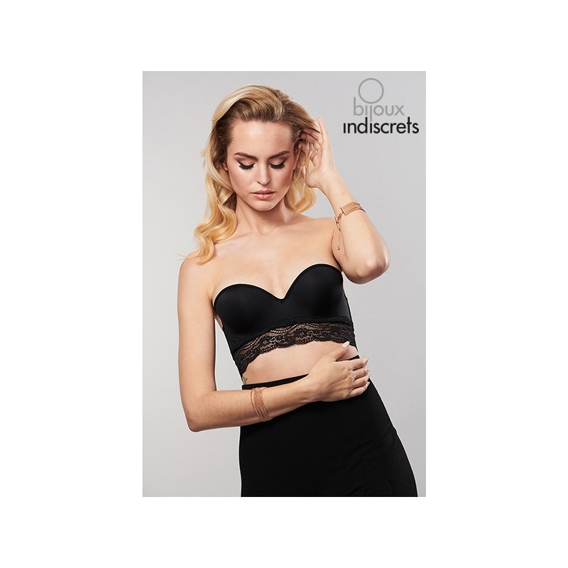 Menottes de mailles métalliques dorées