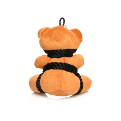 Porte-clés Teddy Bear en tenue Bondage