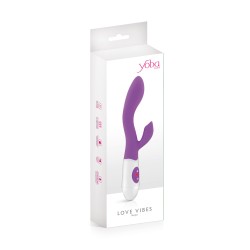 Vibromasseur Rabbit Naya violet Yoba - Triple stimulation