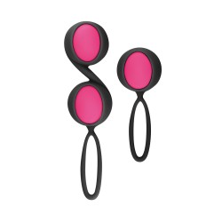 Kit 2 boules de Geisha Yoba noir – exercices Kegel