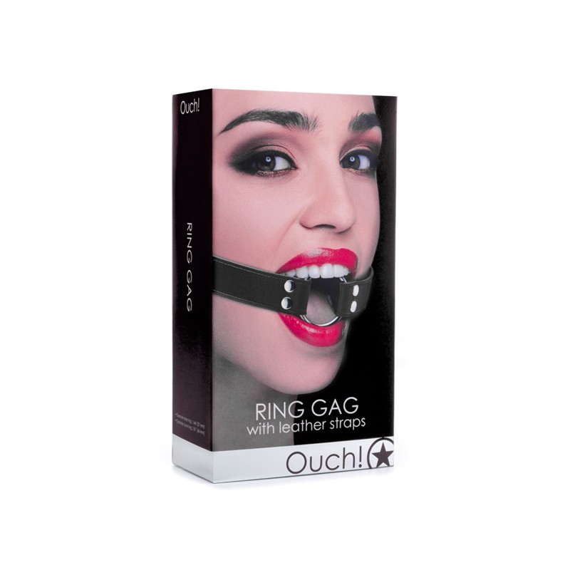 Baillon BDSM Ring Gag - Ouch!